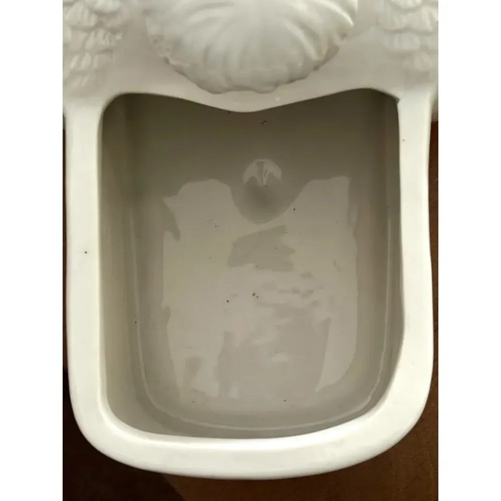 Vintage Angel Cherub Ceramic Planter Vase
